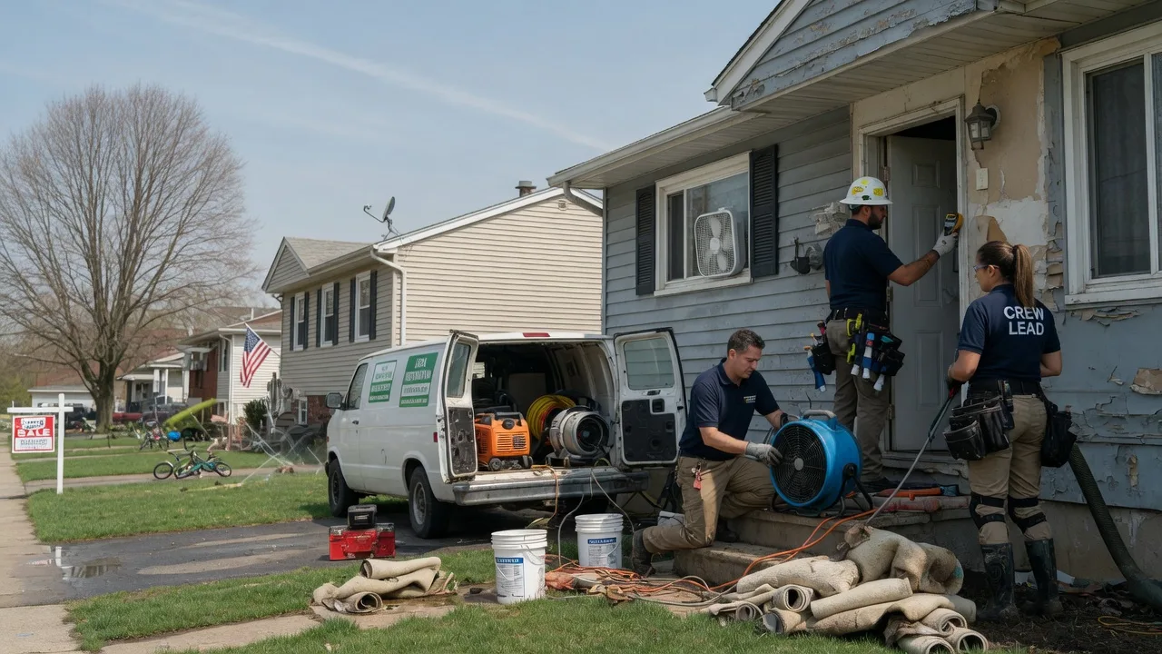 Flood Cleanup in Tarlton, OH near me