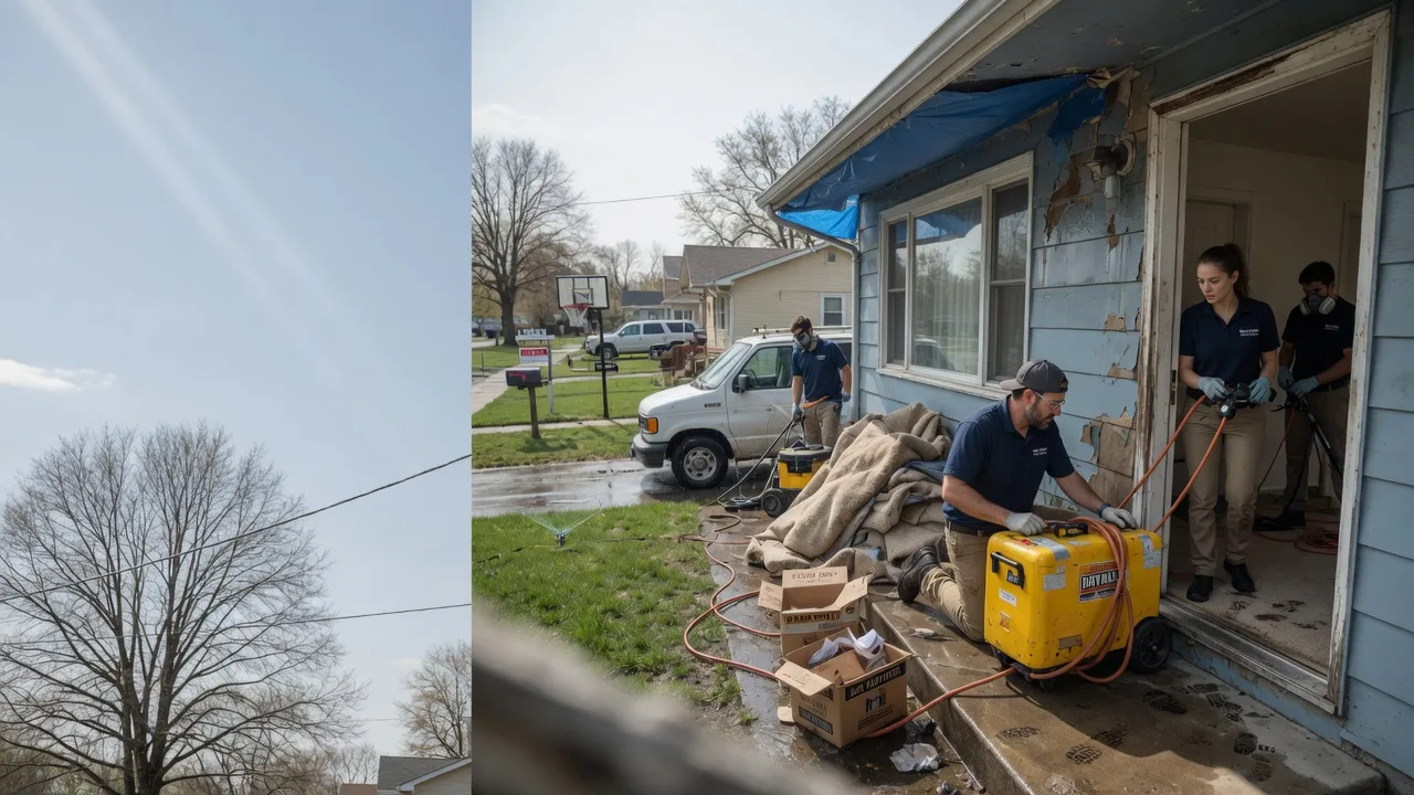 Basement Flood Cleanup in Tarlton, OH near me